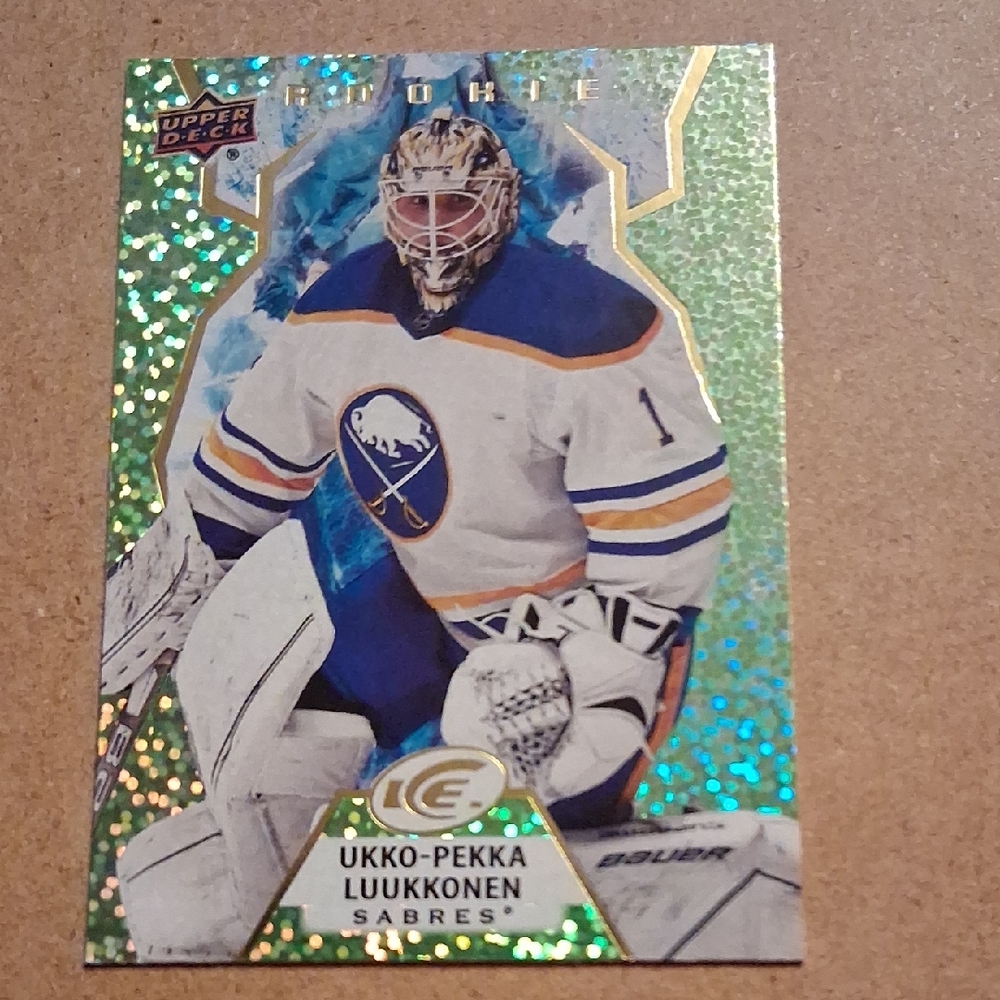 Sabres Upper Deck Ukko-Pekka Luukkonen Cards